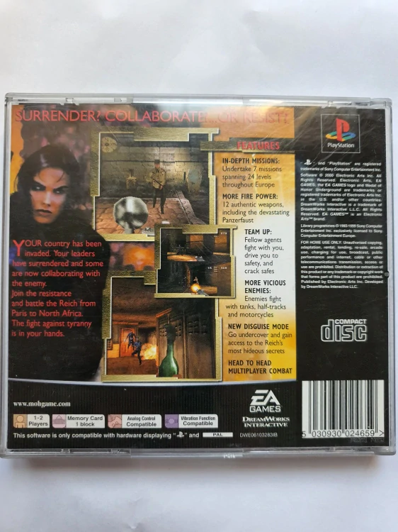 MEDAL OF HONOR UNDERGROUND -EN-