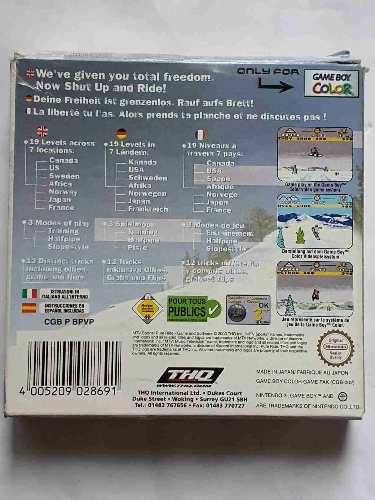 MTV SPORTS  PURE RIDE