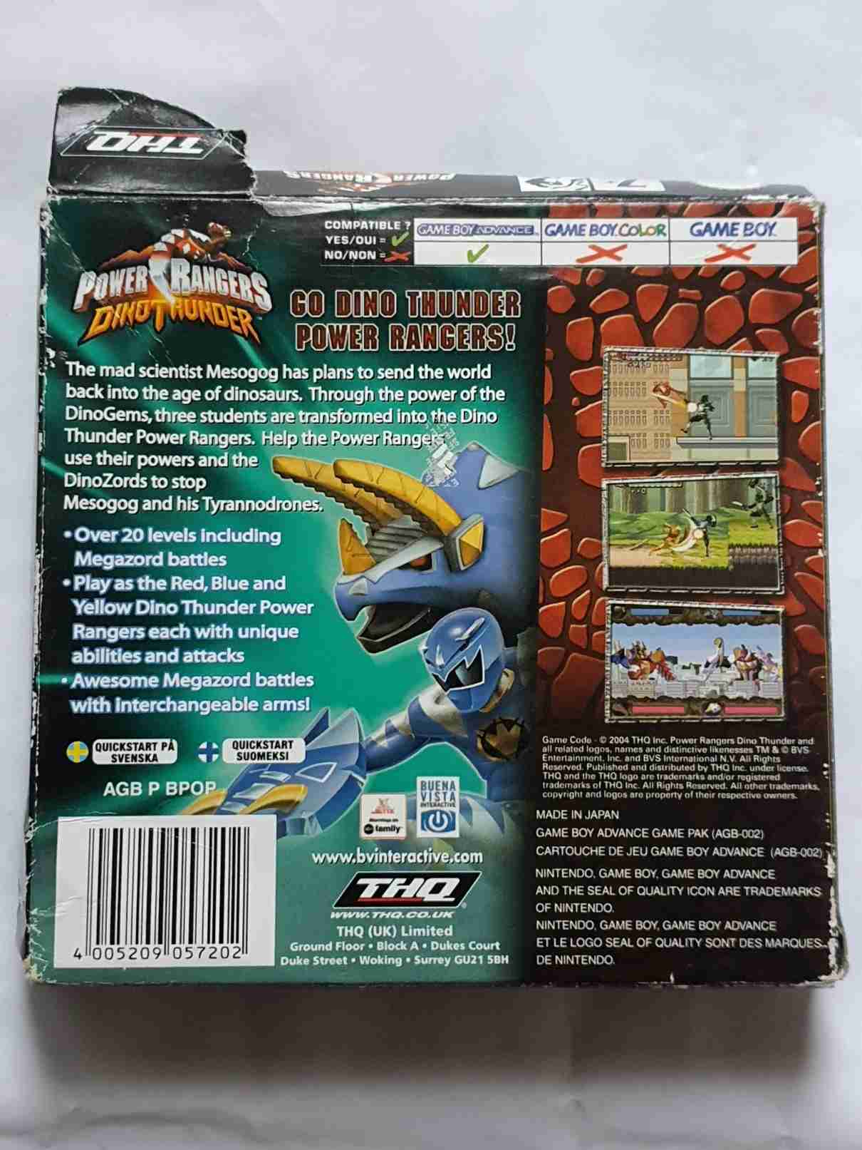 POWER RANGERS DINO THUNDER