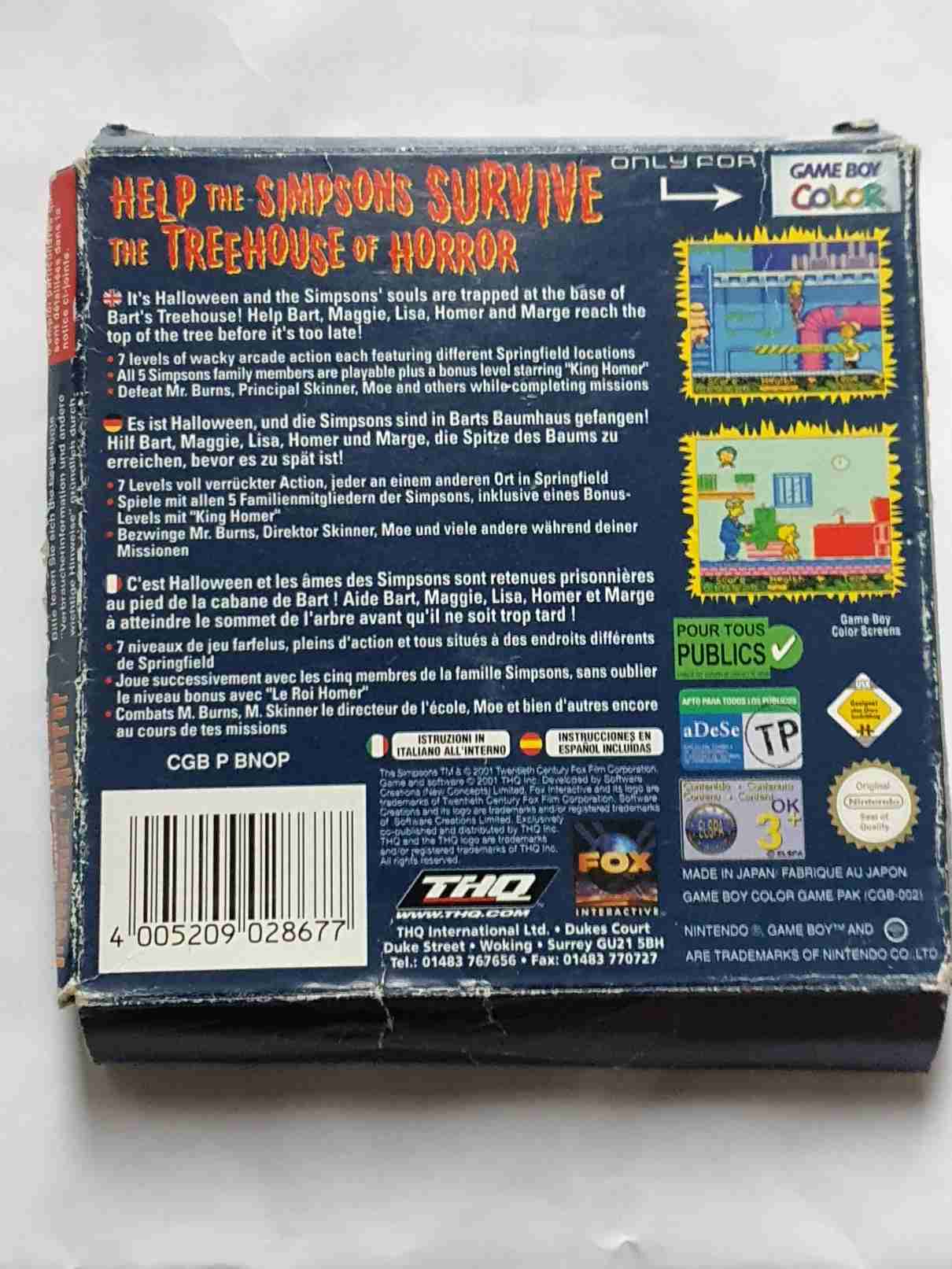 THE SIMPSONS NIGHT OF THE LIVING TREEHOUSE OF HORROR 