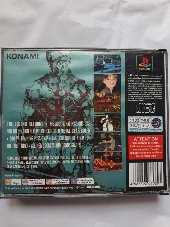 METAL GEAR SOLID - SPECIAL MISSION  -EN- 