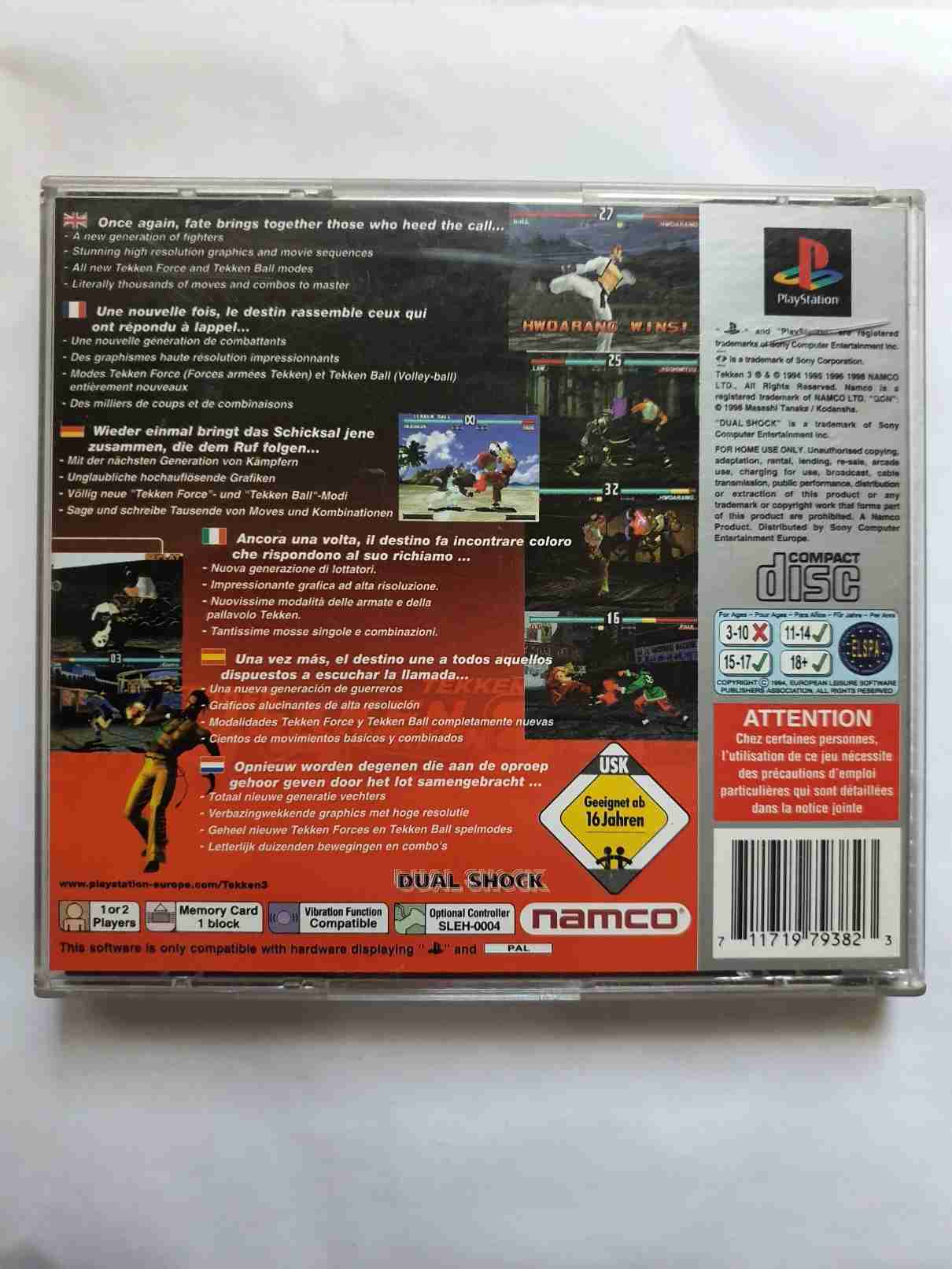 TEKKEN 3 -EN -PLATINUM-