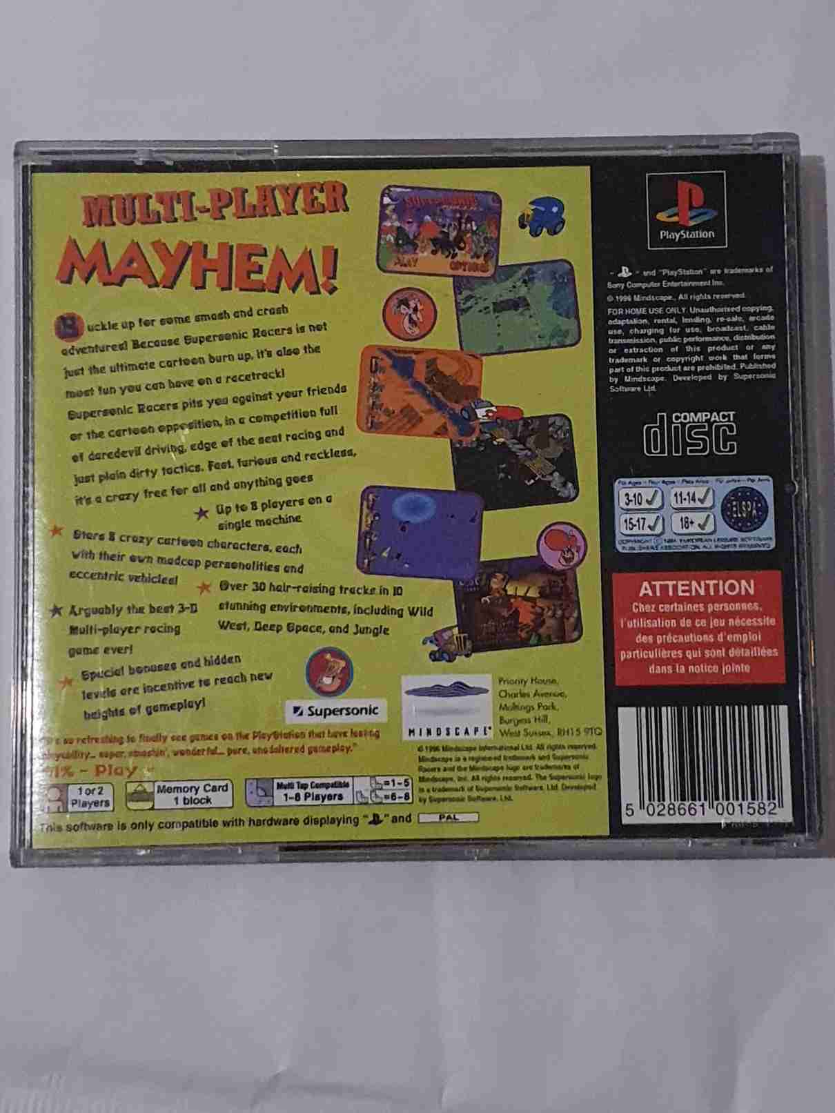 SUPERSONIC RACERS -EN-