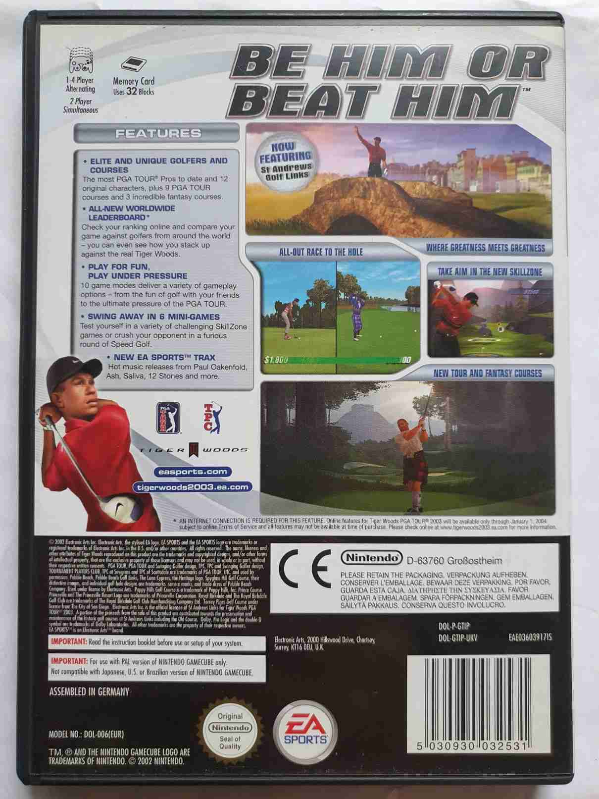 TIGER WOODS PGA TOUR 2003 -EN-