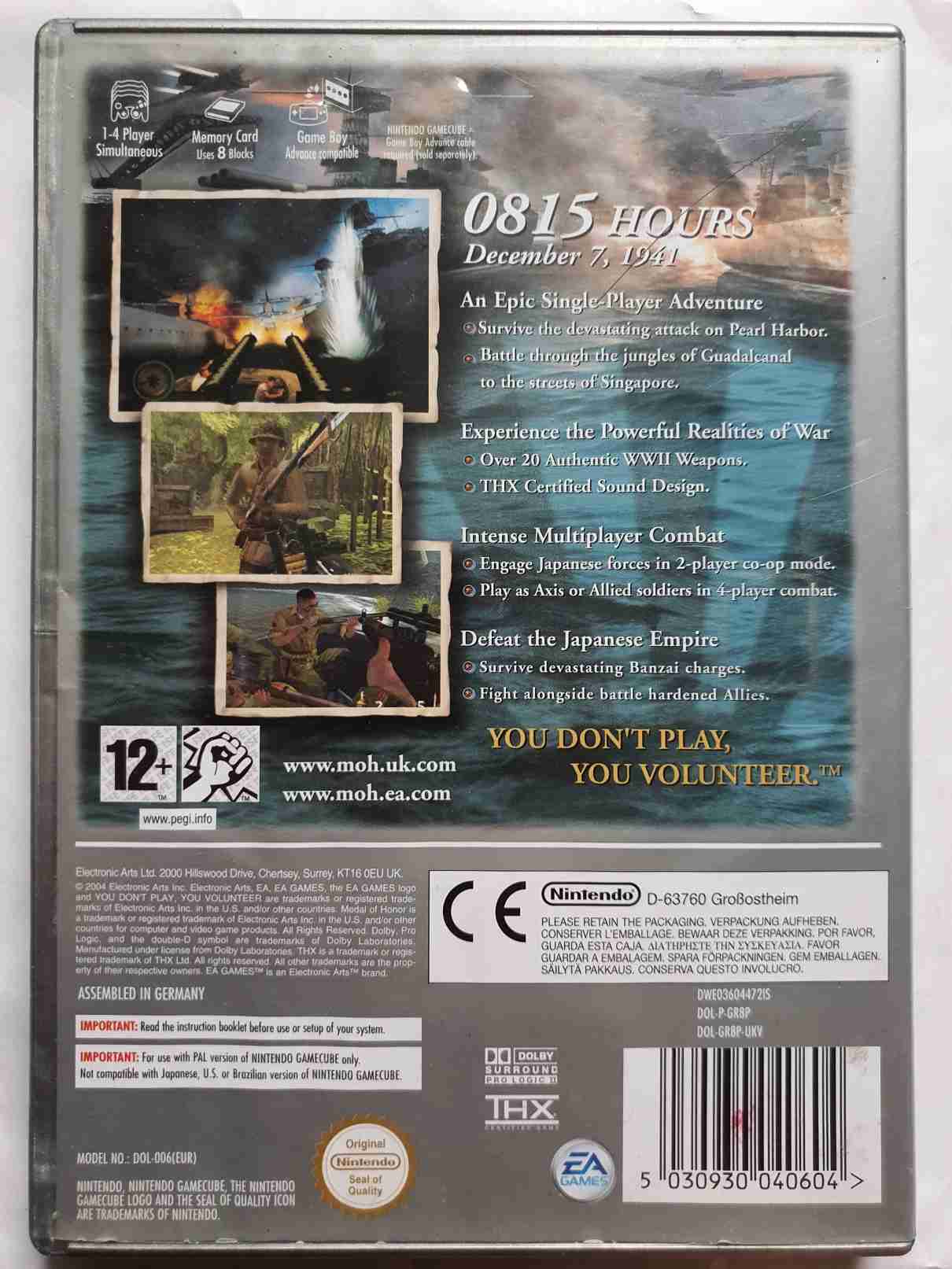 MEDAL OF HONOR RISING SUN -EN-