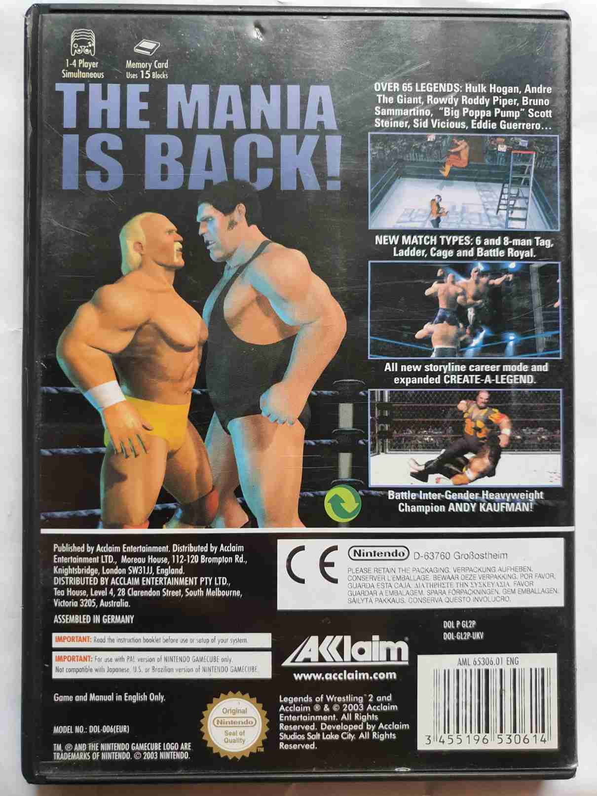 LEGENDS OF WRESTLING 2 -EN-