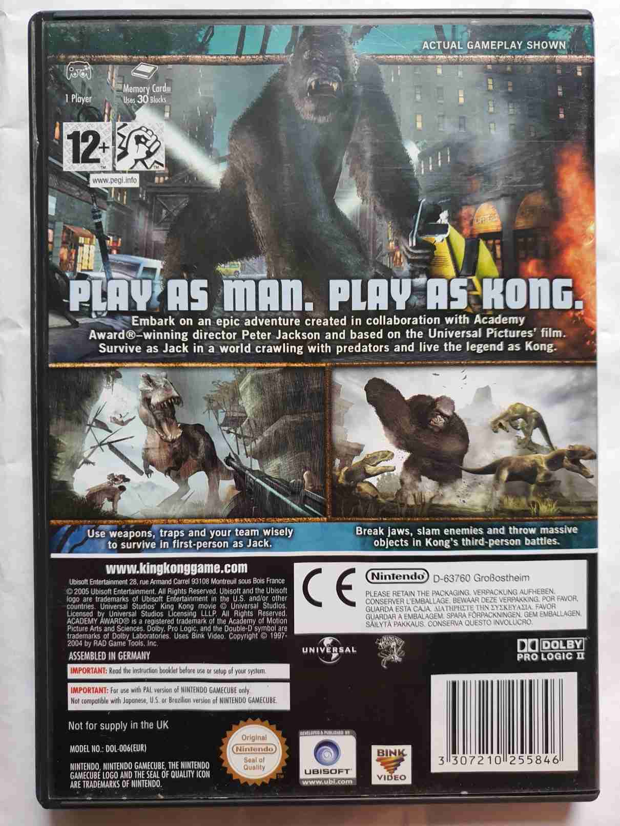 PEETER JACKSON,S KING KONG -EN-