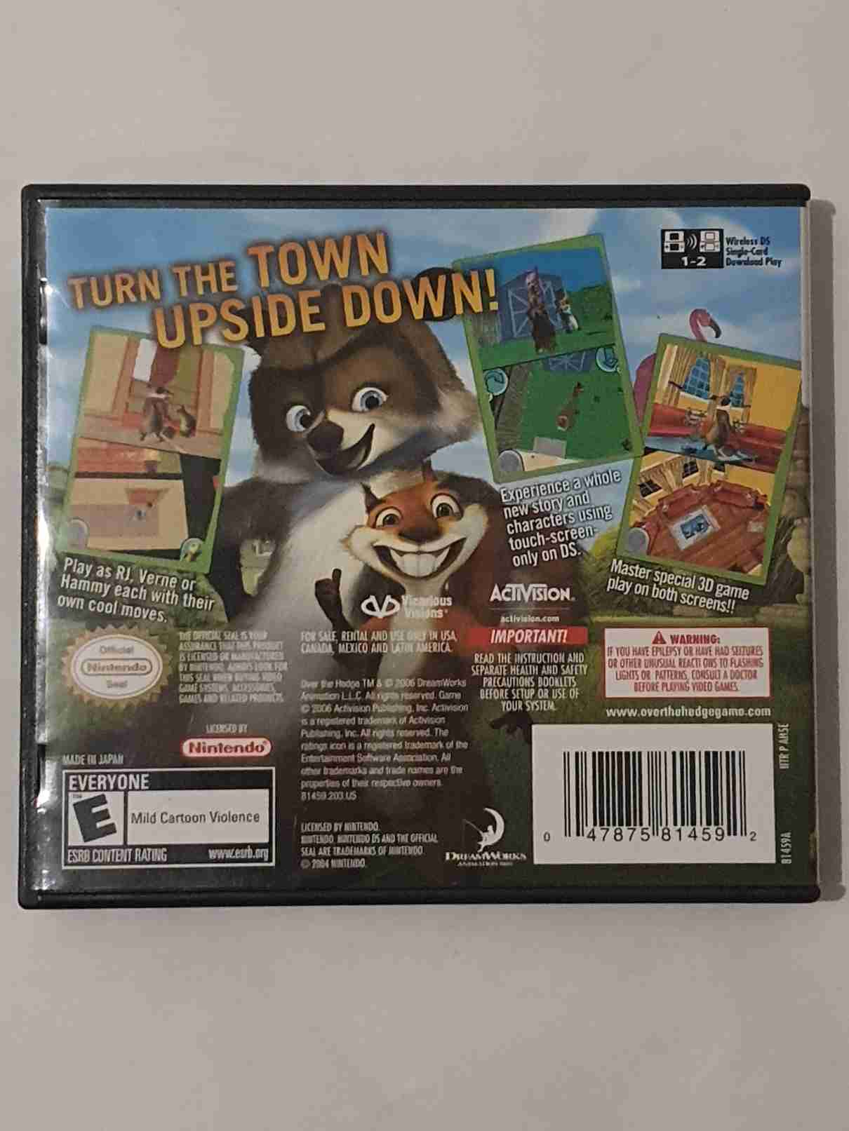 OVER THE HEDGE -USA-