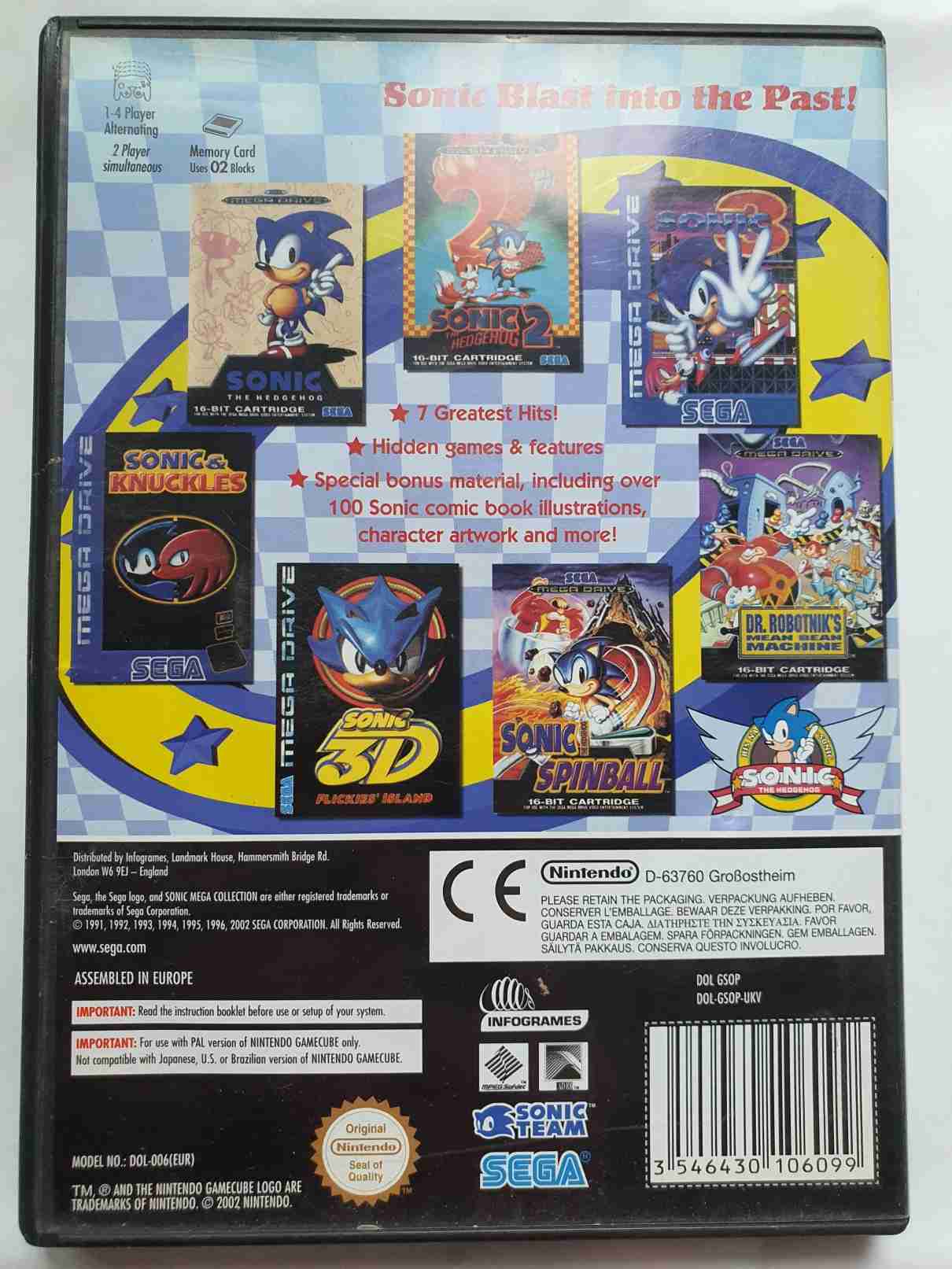 SONIC MEGA COLLECTION -EN-