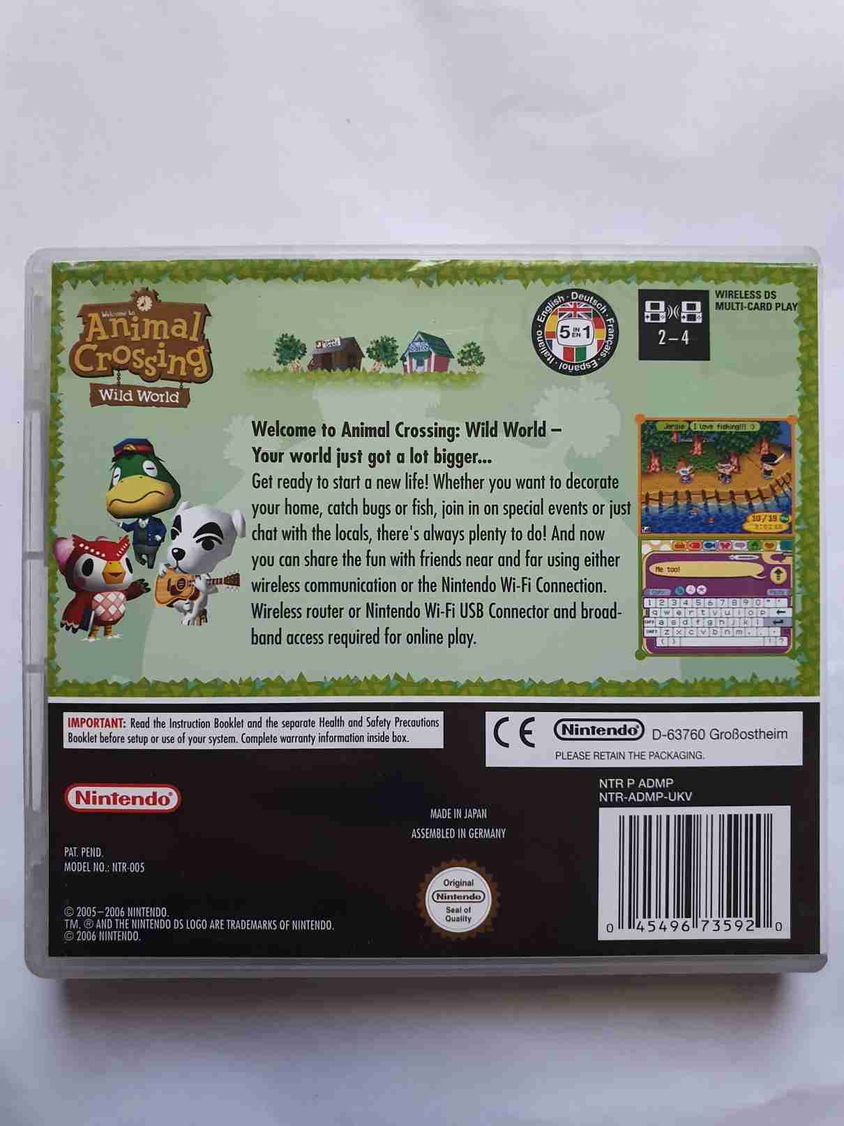 ANIMAL CROSSING - WILD WORLD -EN-