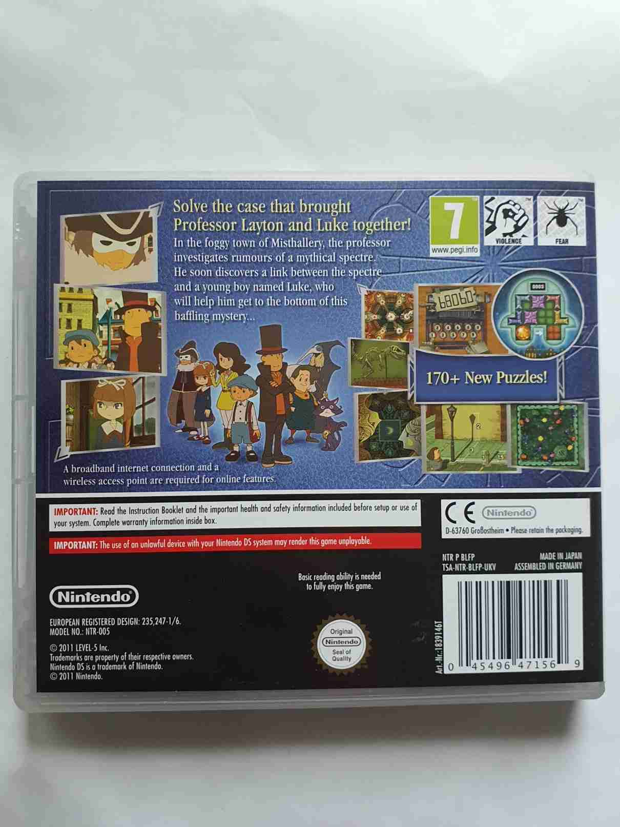 PROFESSOR LAYTON AND THE SPECTRE,S CALL -EN-