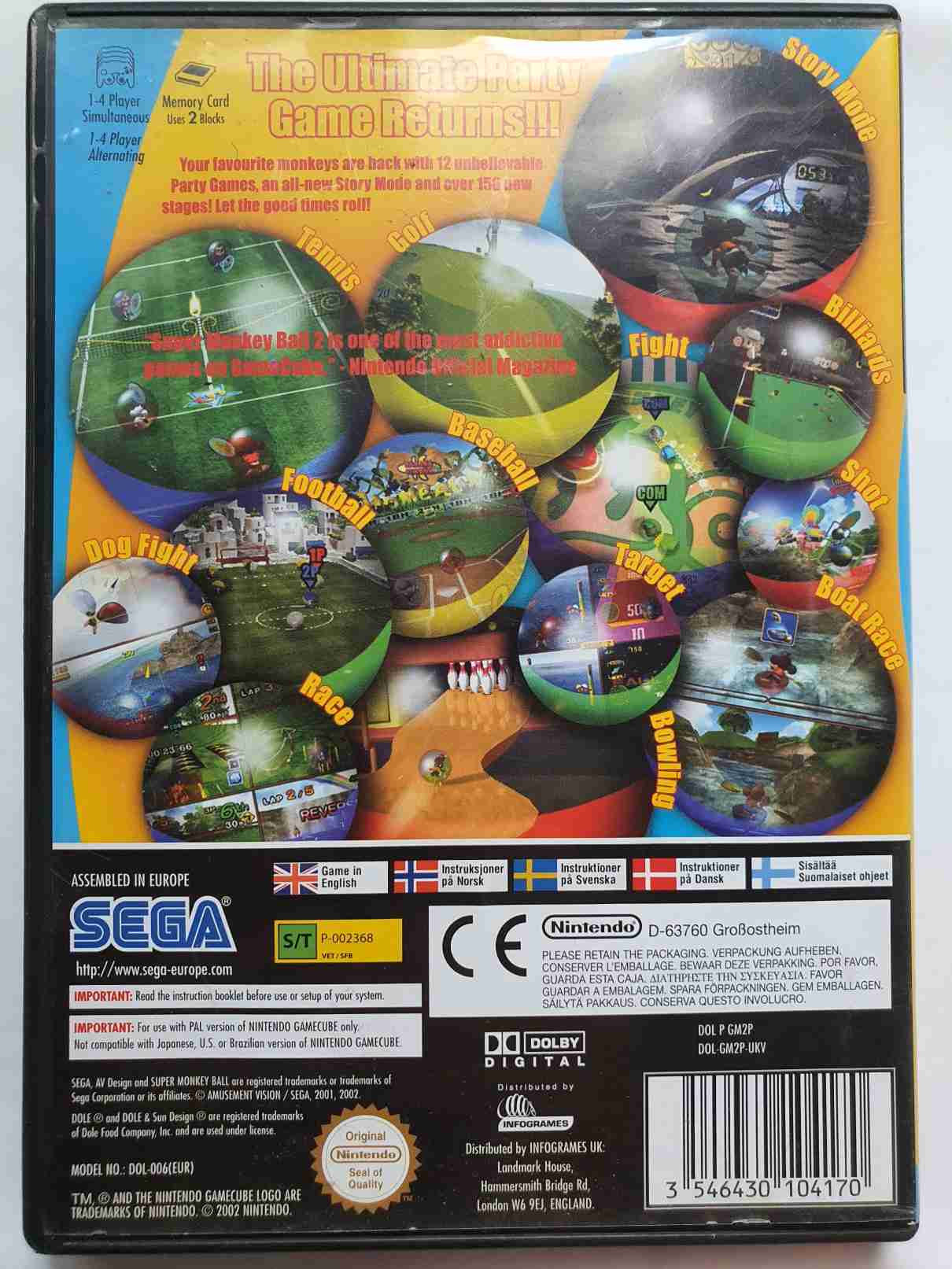 SUPER MONKEY BALL 2 -EN-