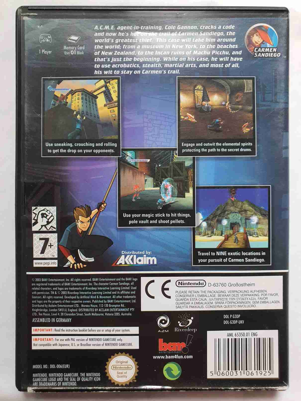CARMEN SANDIEGO - THE SECRET OF THE STOLEN DRUMS -EN-