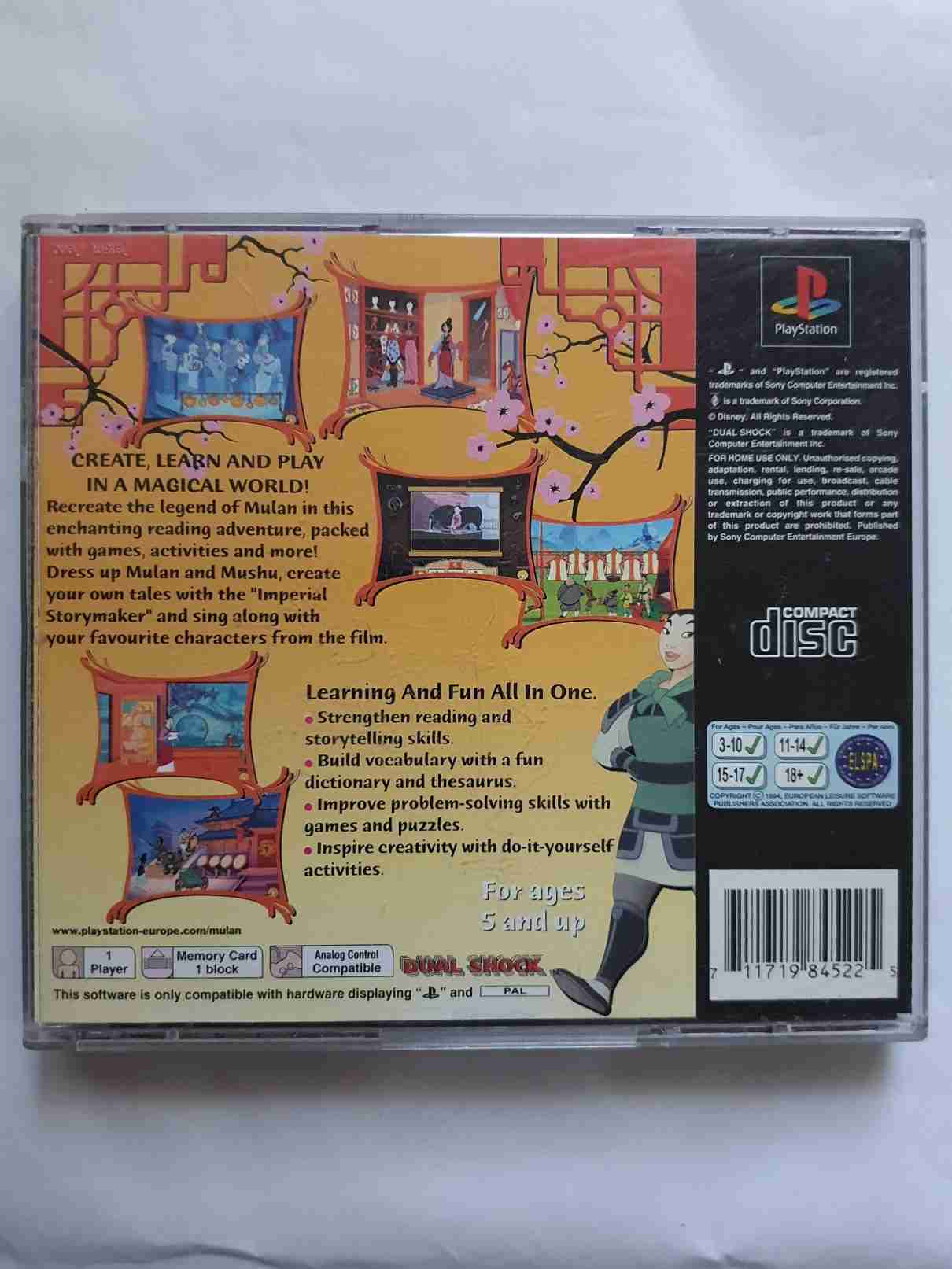 DISNEY,S STORY STUDIO, MULAN -EN-