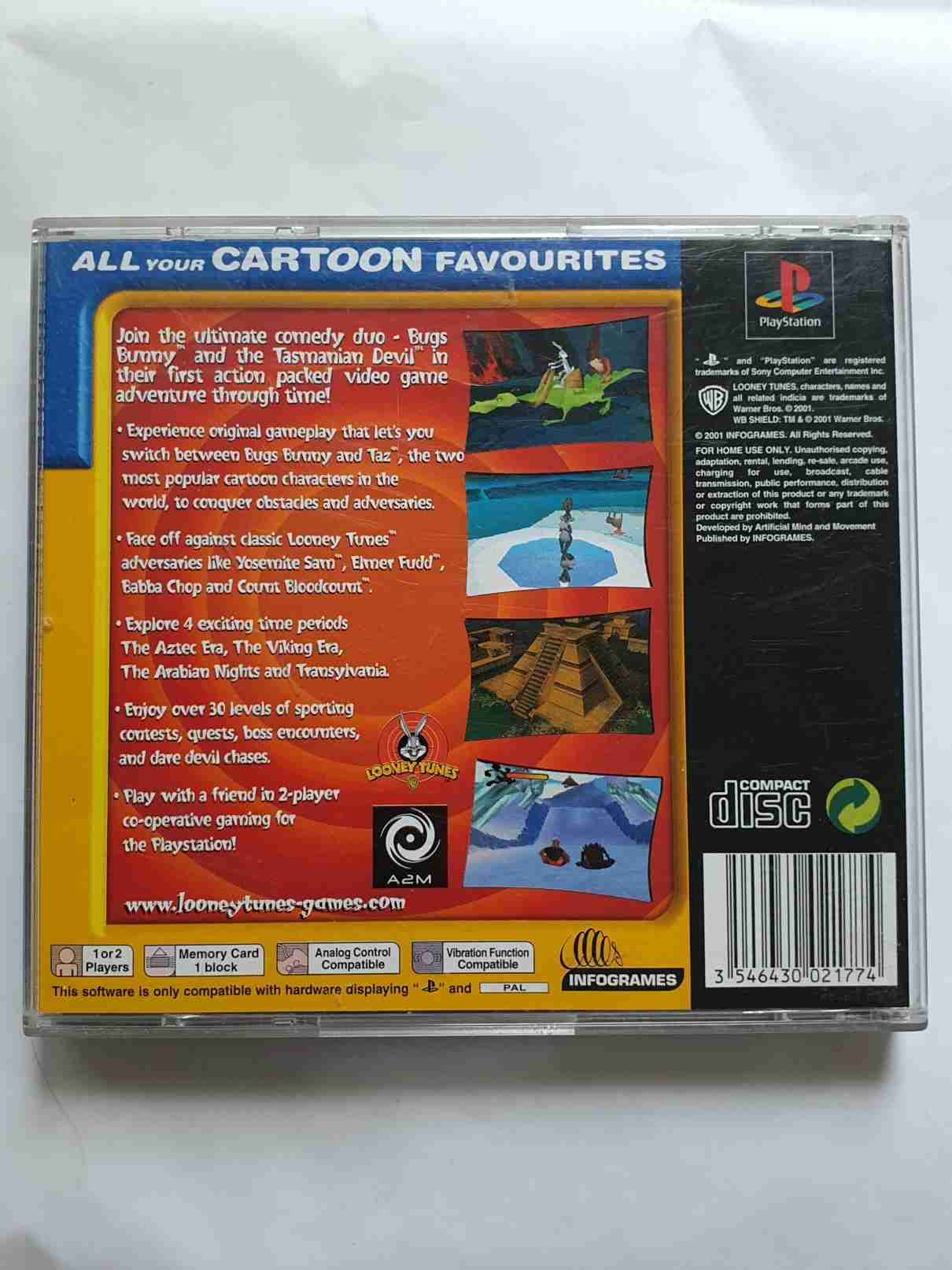 BUGS BUNNY AND TAZ -EN-