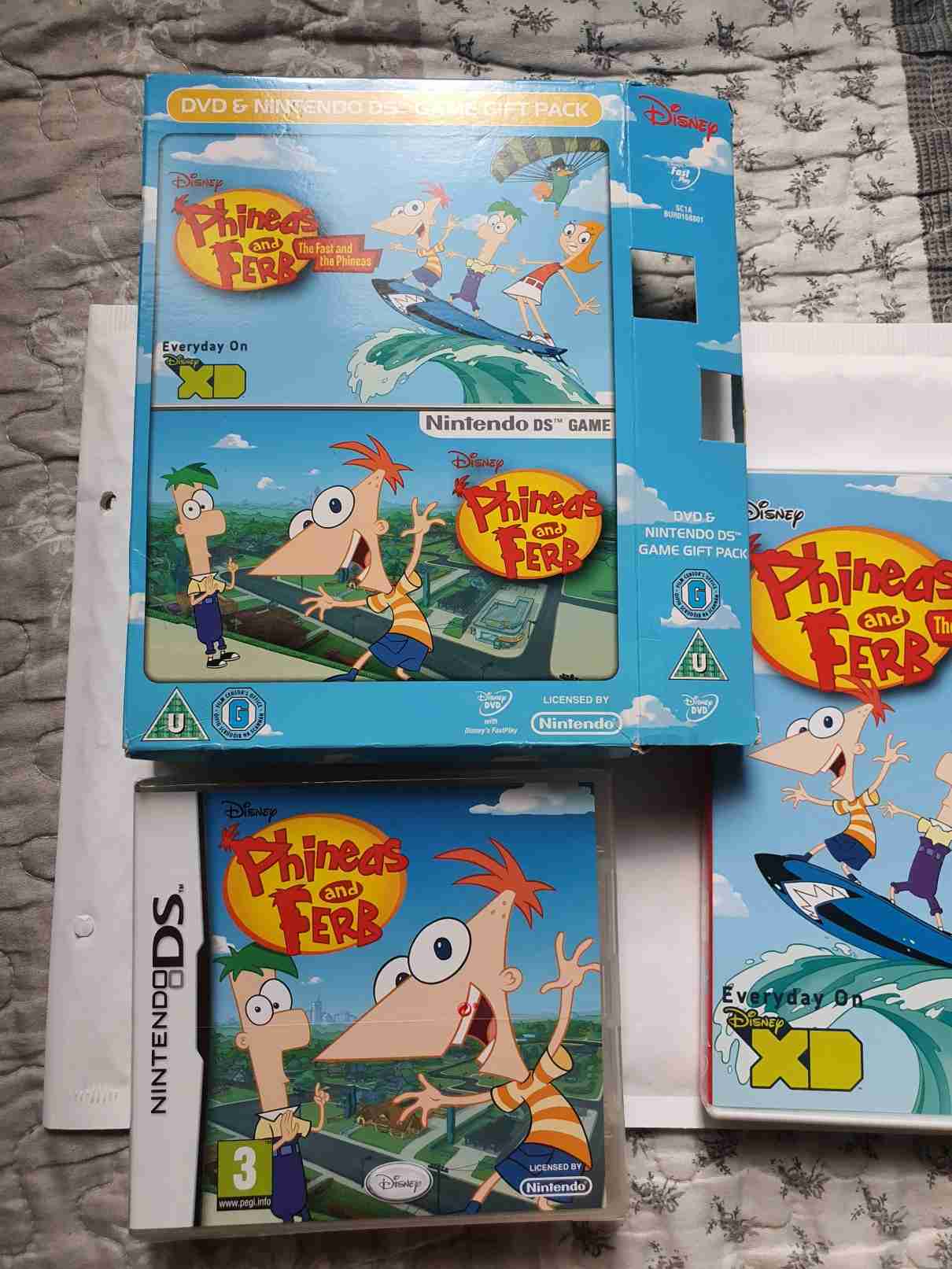 PHINEAS AND FERB -GAME GIFT PACK