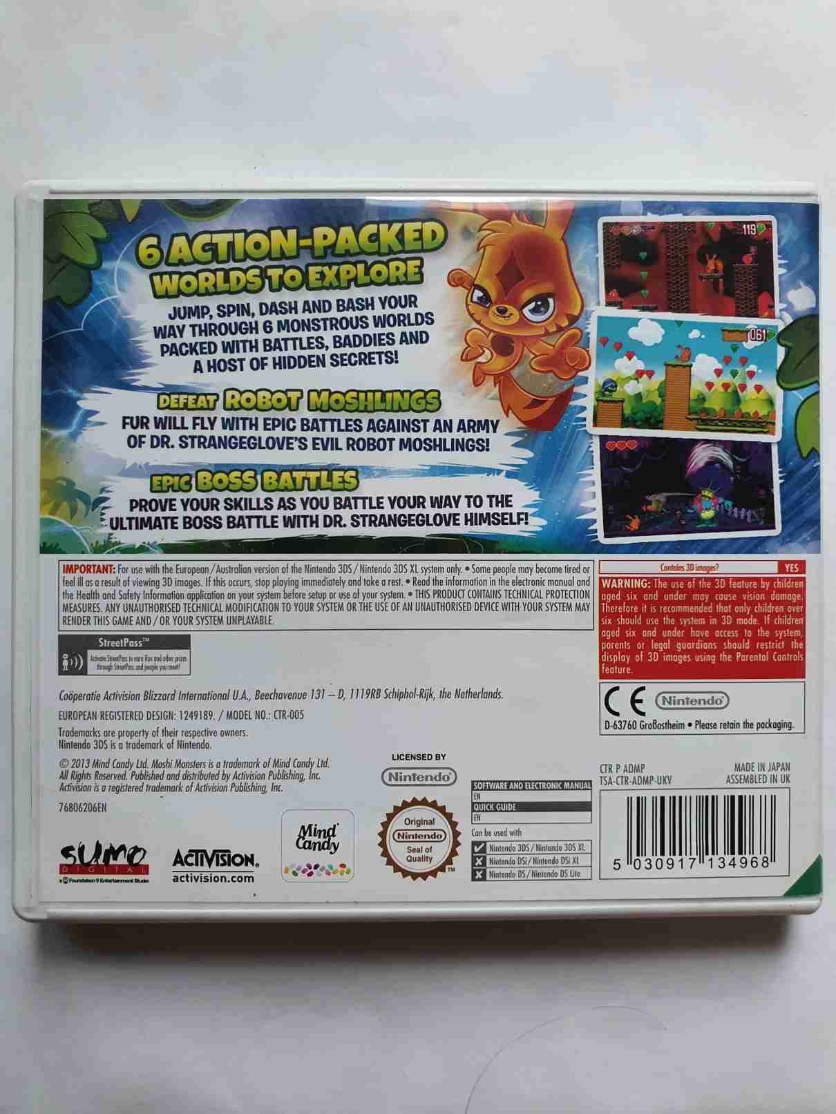 MOSHI MONSTERS - KATSUMA UNLEASHED -EN- 