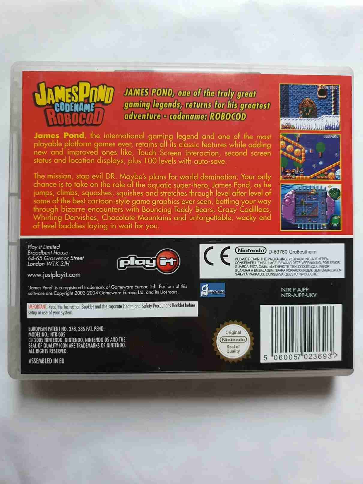 JAMES POND CODENAME - ROBOCOD -EN-
