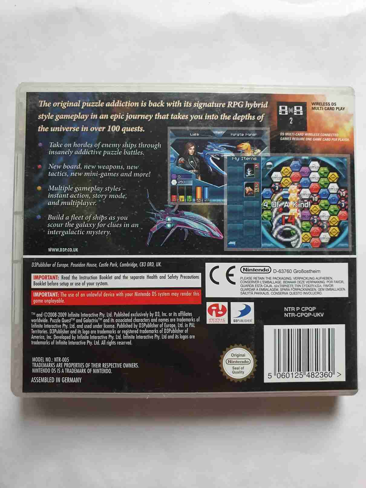PUZZLE QUEST GALACTRIX -EN-