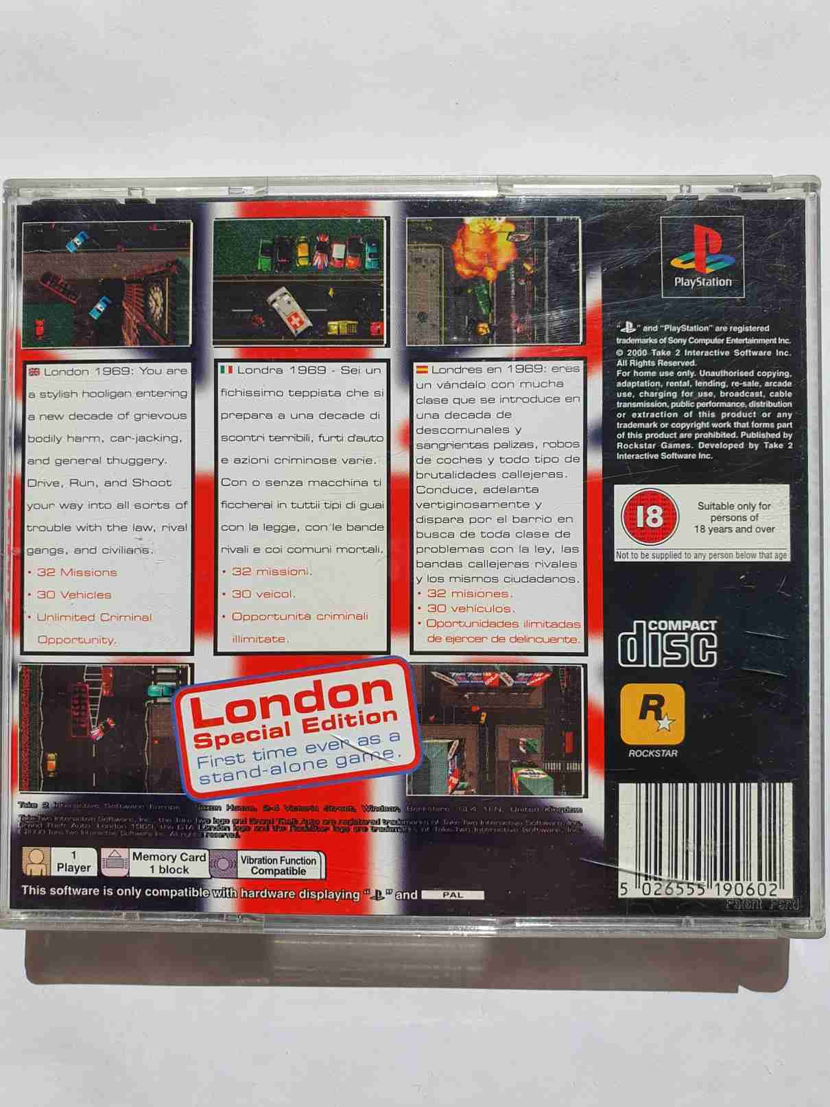 GRAND THEFT AUTO LONDON