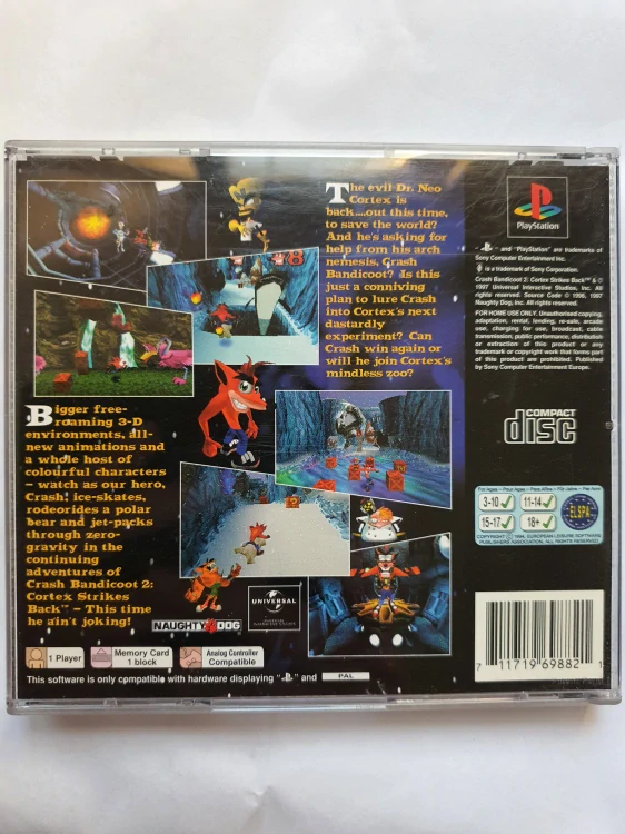 CRASH BANDICOOT 2 -CORTEX STRIKES BACK-EN-