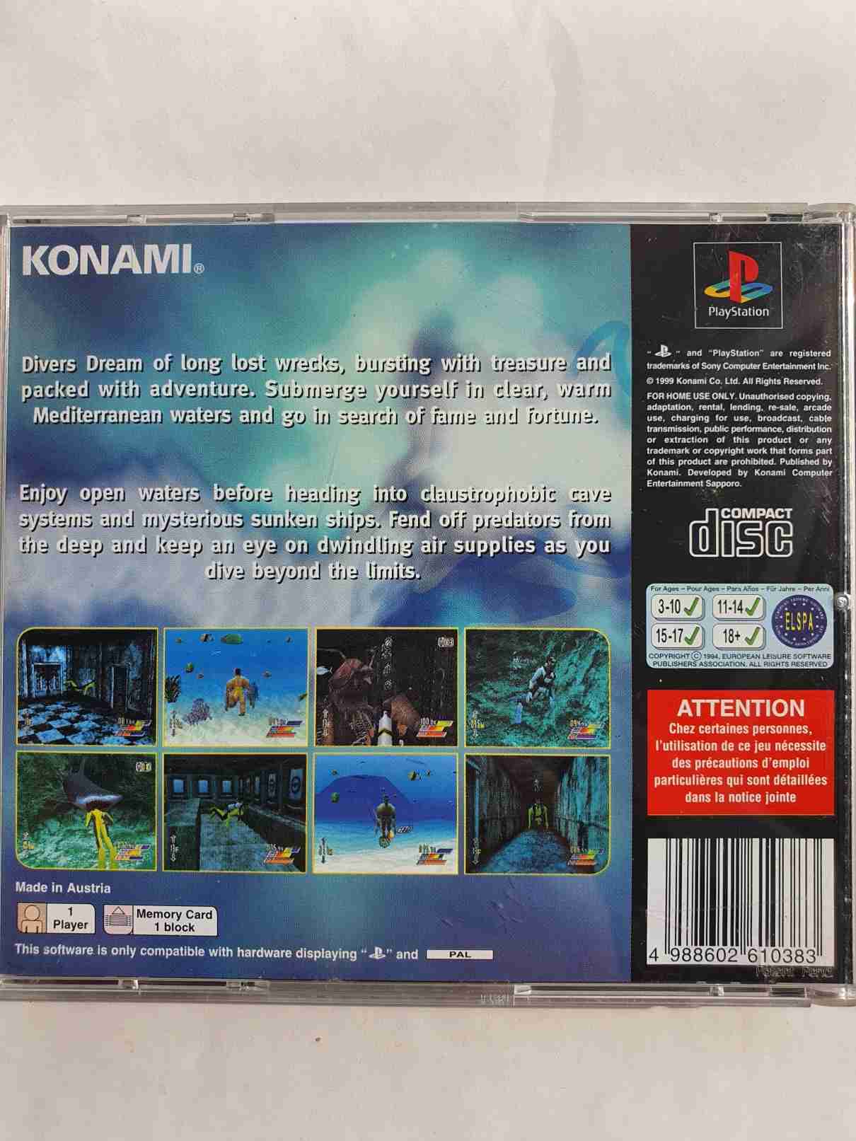 DIVER,S DREAM -EN-