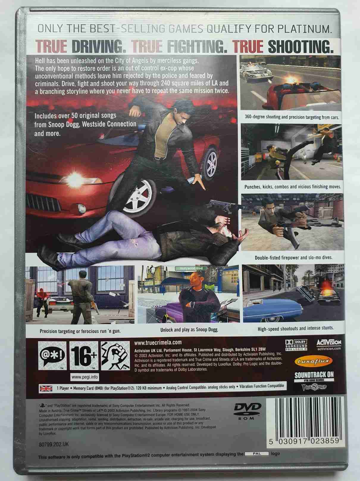 TRUE CRIME STREETS OF LA -EN- PLATINUM 