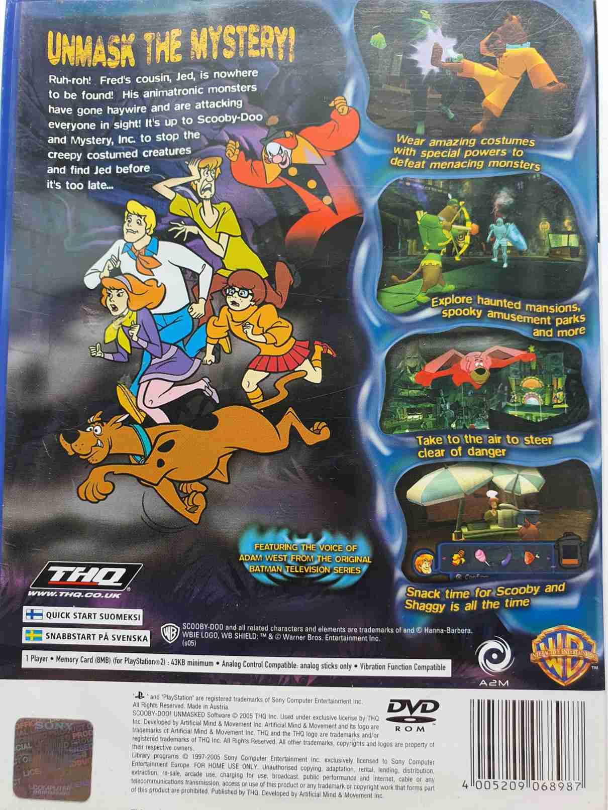 SCOOBY DOO UNMASKED -EN-