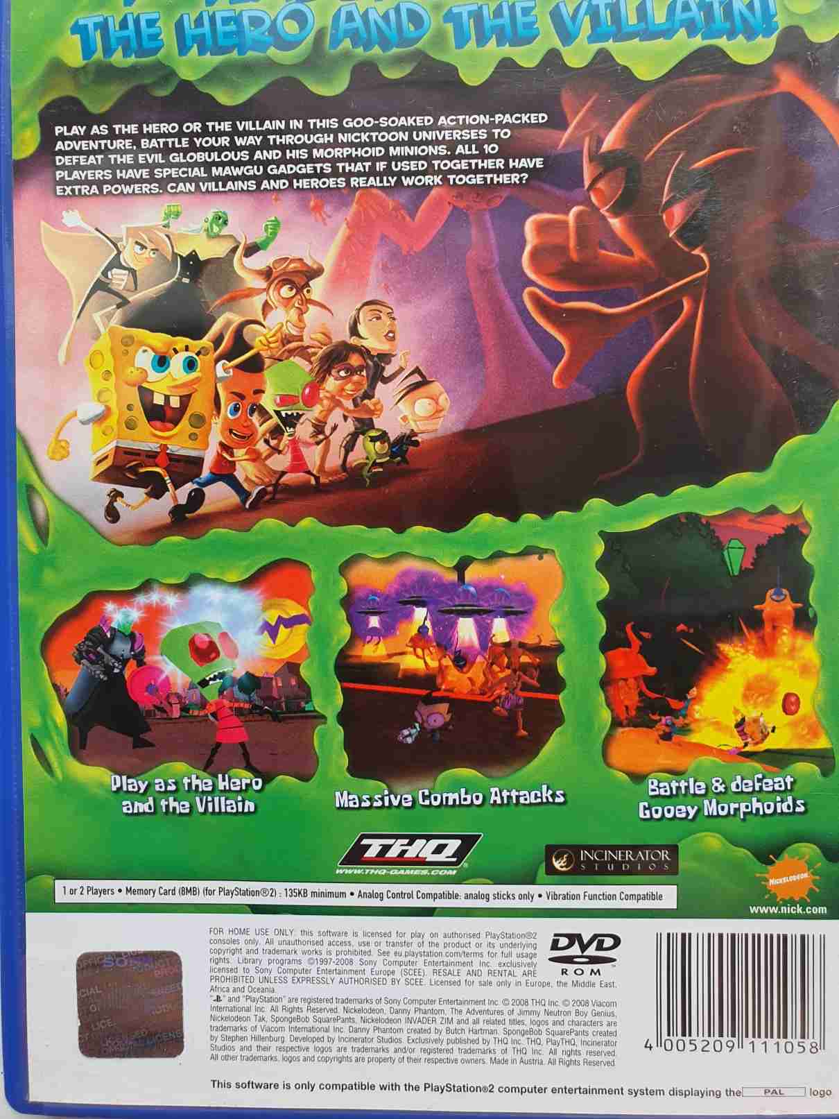 SPONGEBOB SQUAREPANTS FEATURING NICKTOONS - GLOBS OF DOOM -EN-