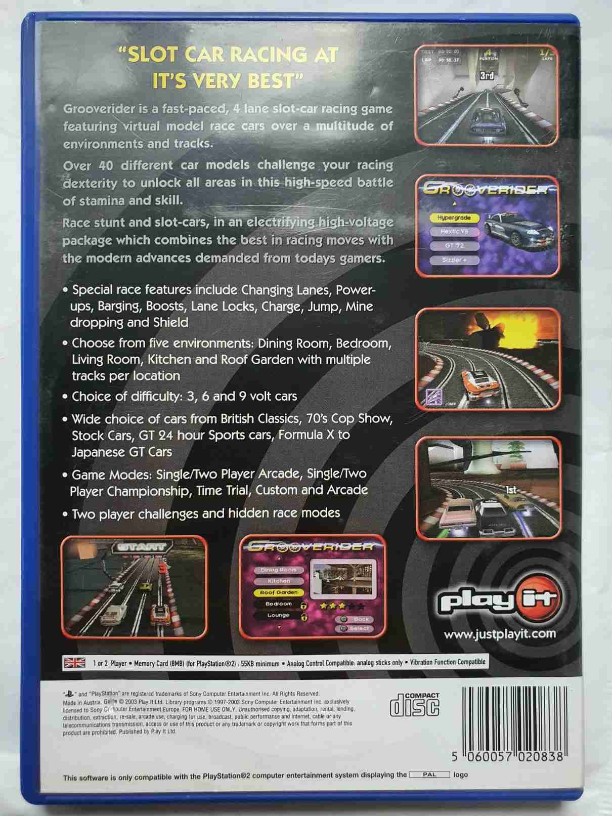 GROOVE RIDER - SLOT CAR RACING -EN-