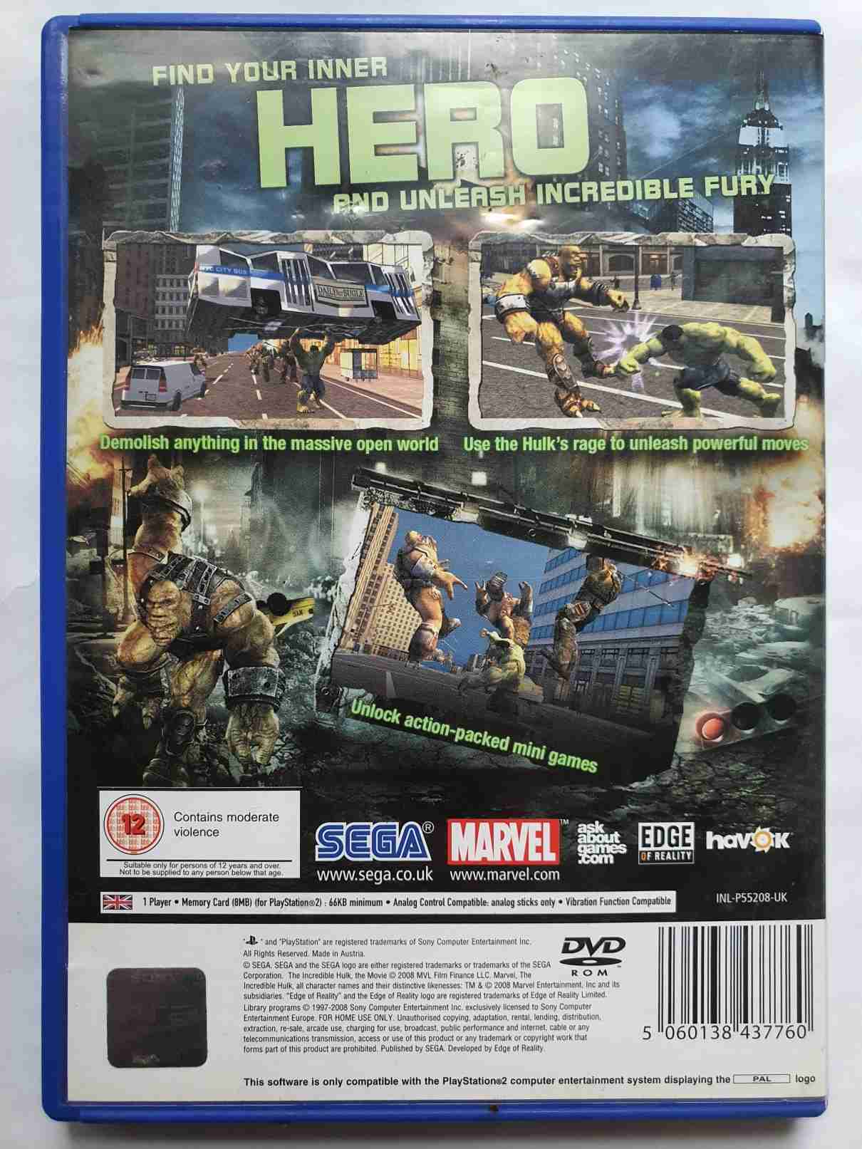 THE INCREDIBLE HULK -EN-