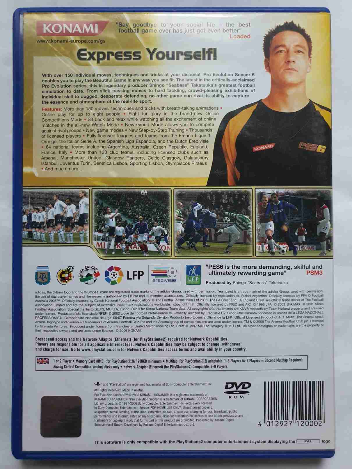 PRO EVOLUTION SOCCER 6 -EN-