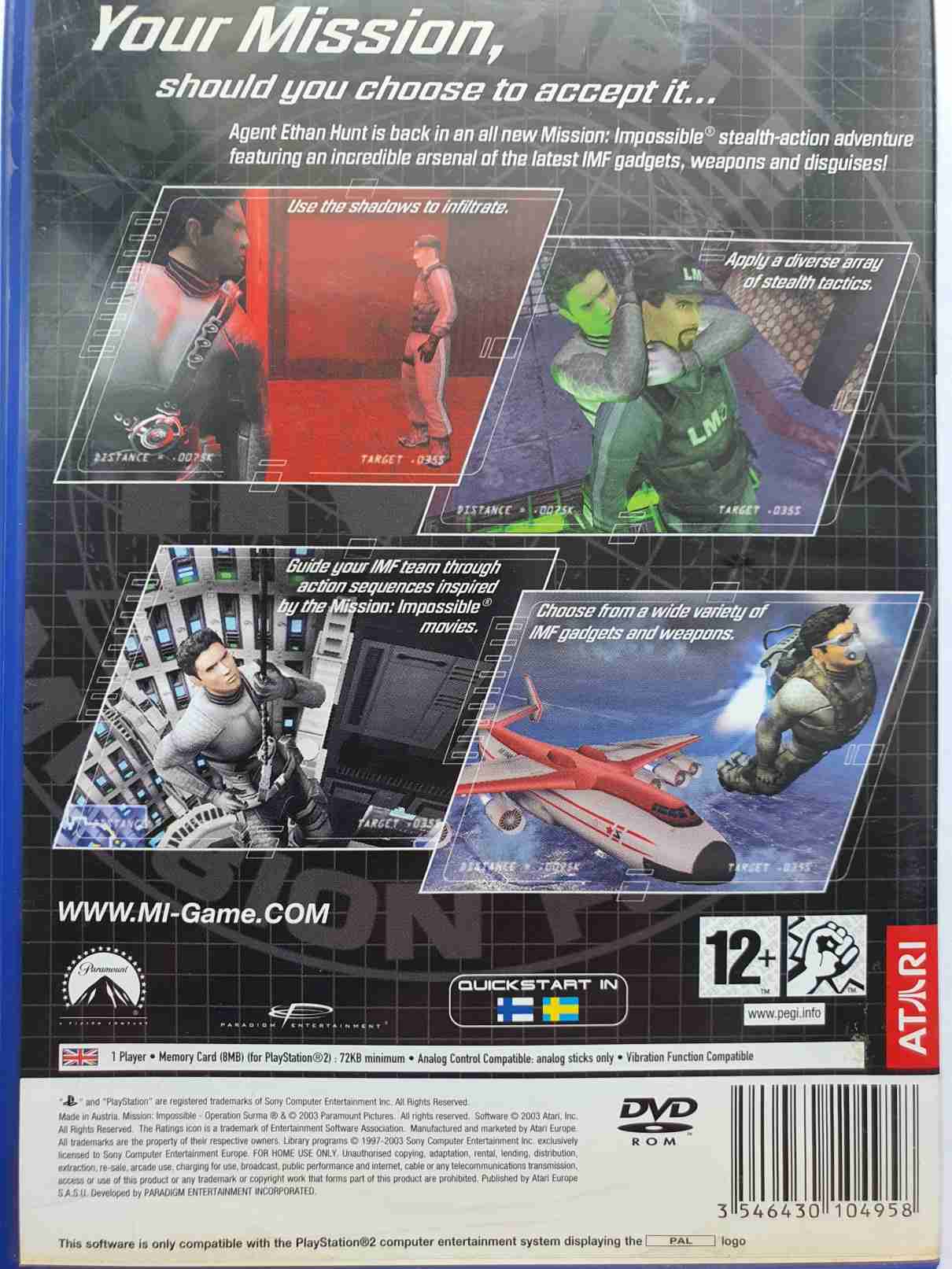 MISSION - IMPOSSIBLE - OPERATION SURMA -EN-