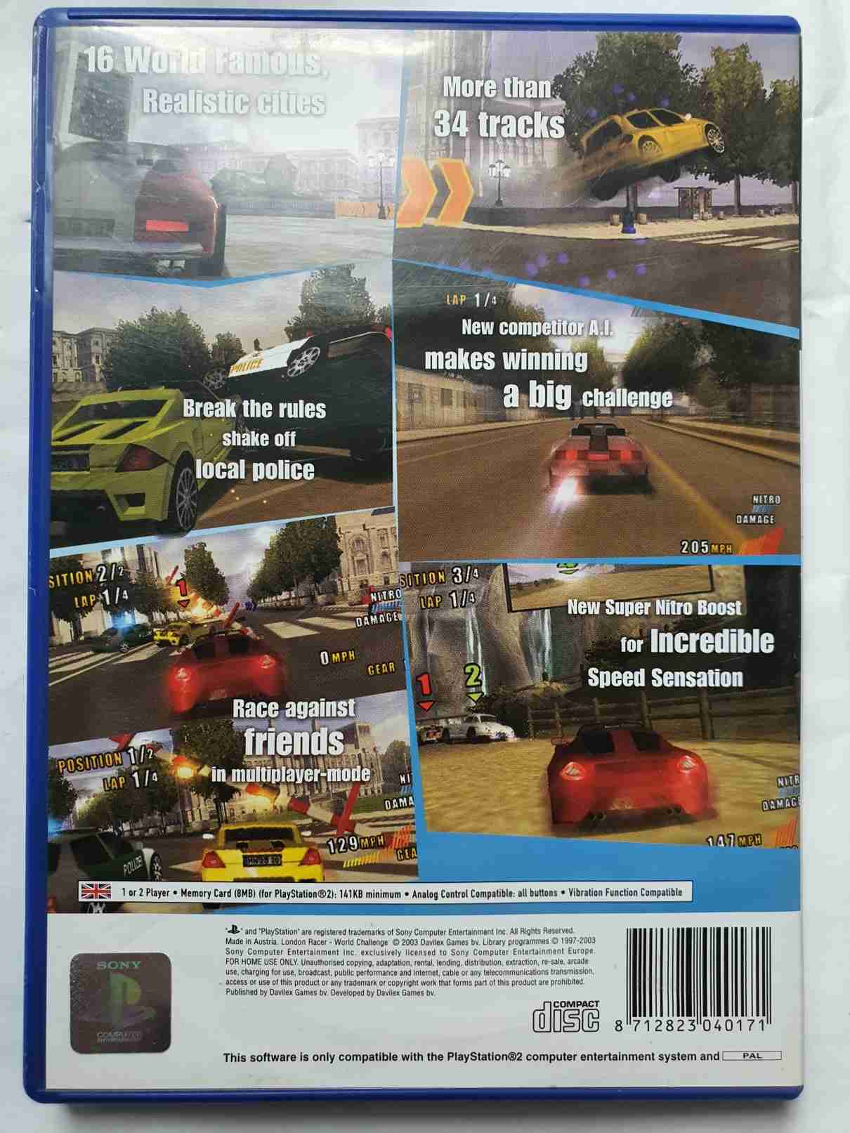 LONDON RACER - WORLD CHALLENGE -EN-