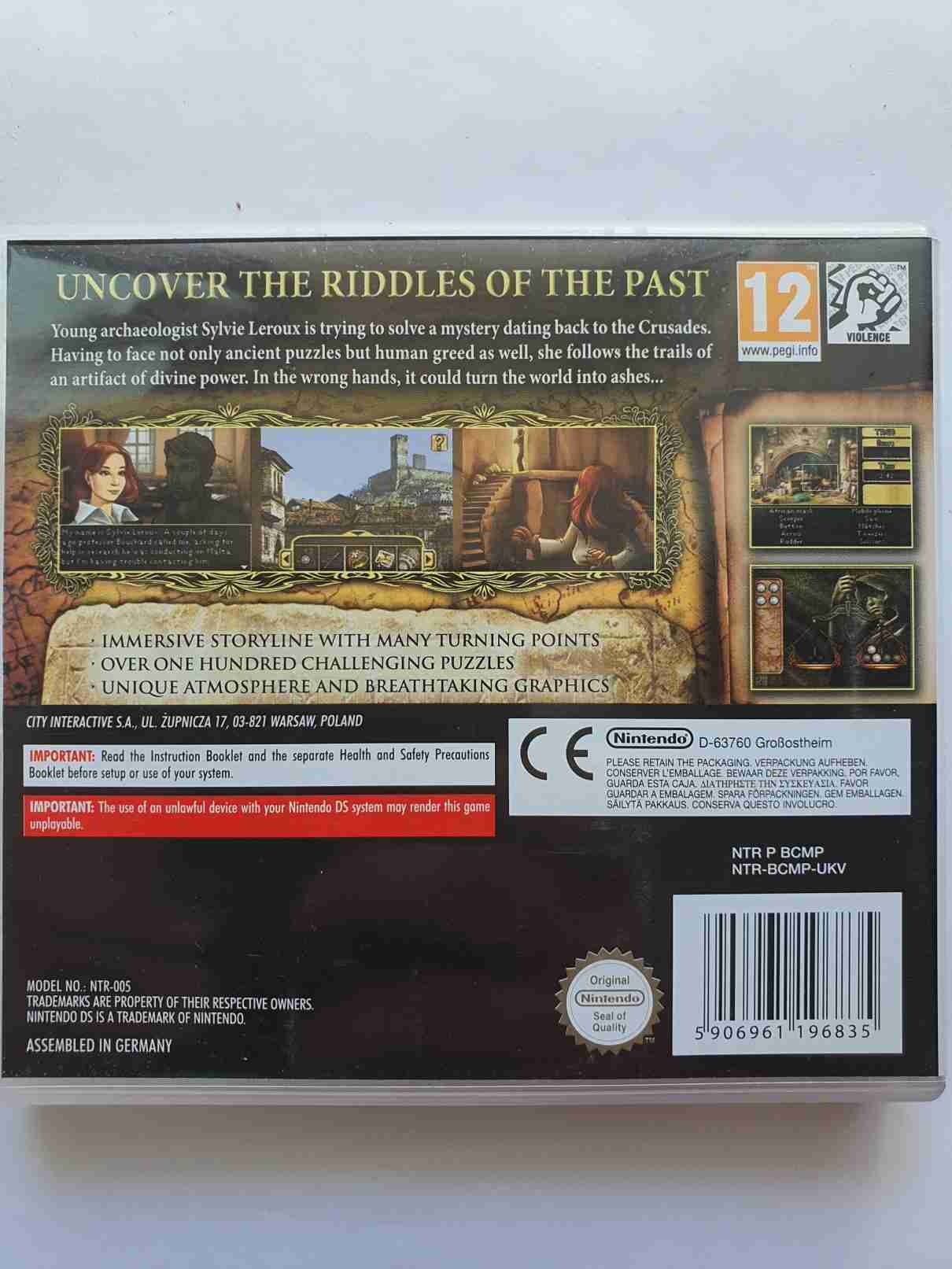 CHRONICLES OF MYSTERY -CURSE OF THE ANCIENT TEMPLE -EN-