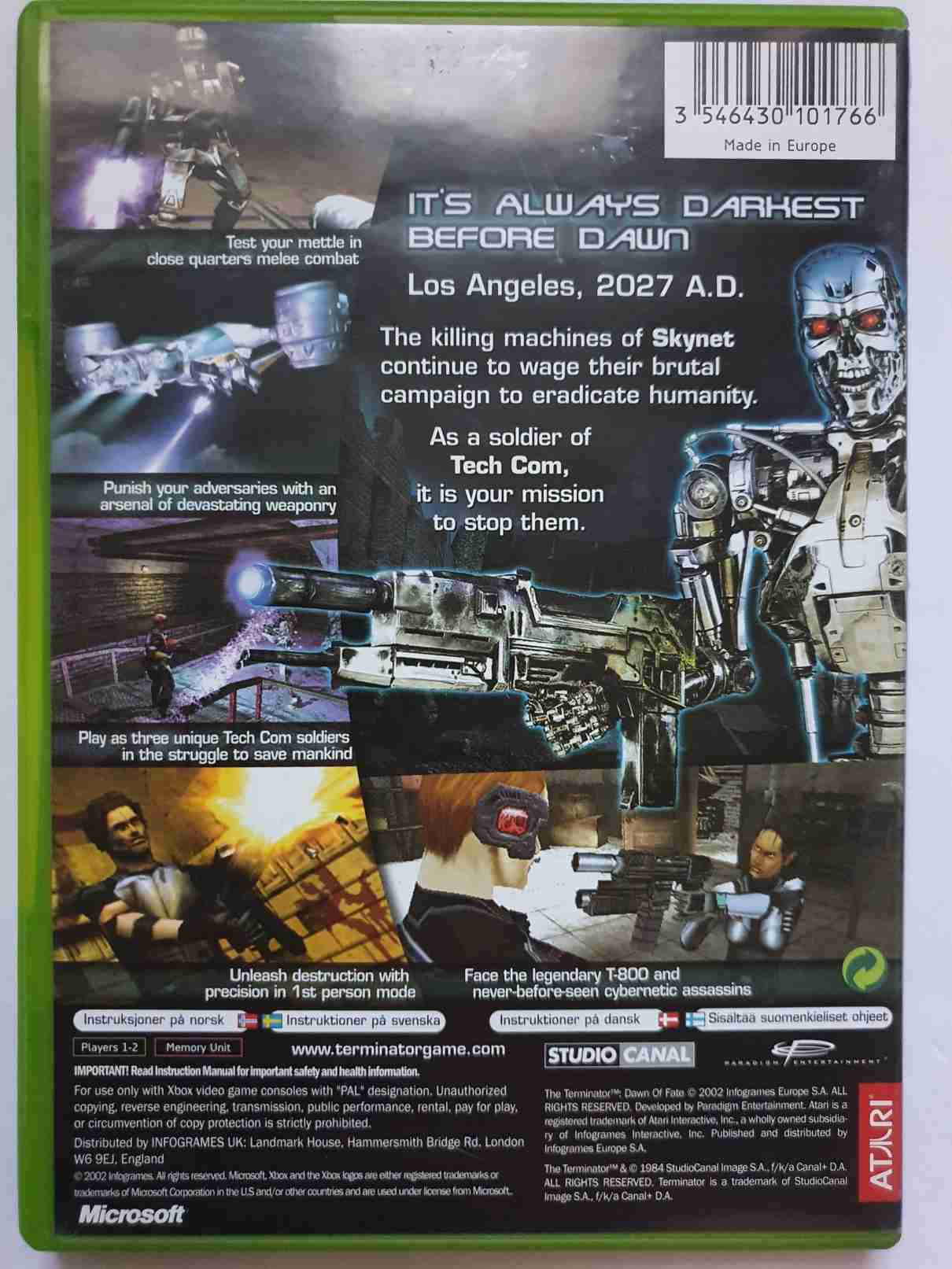 THE TERMINATOR DAWN OF FATE -EN-
