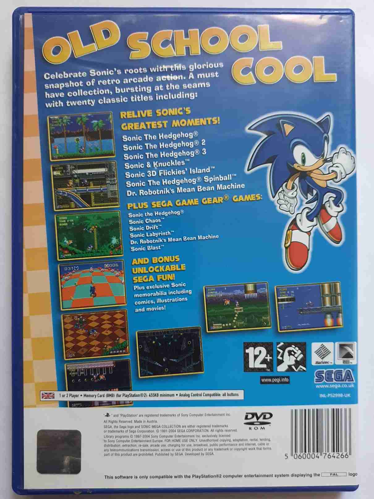 SONIC MEGA COLLECTION PLUS -EN-