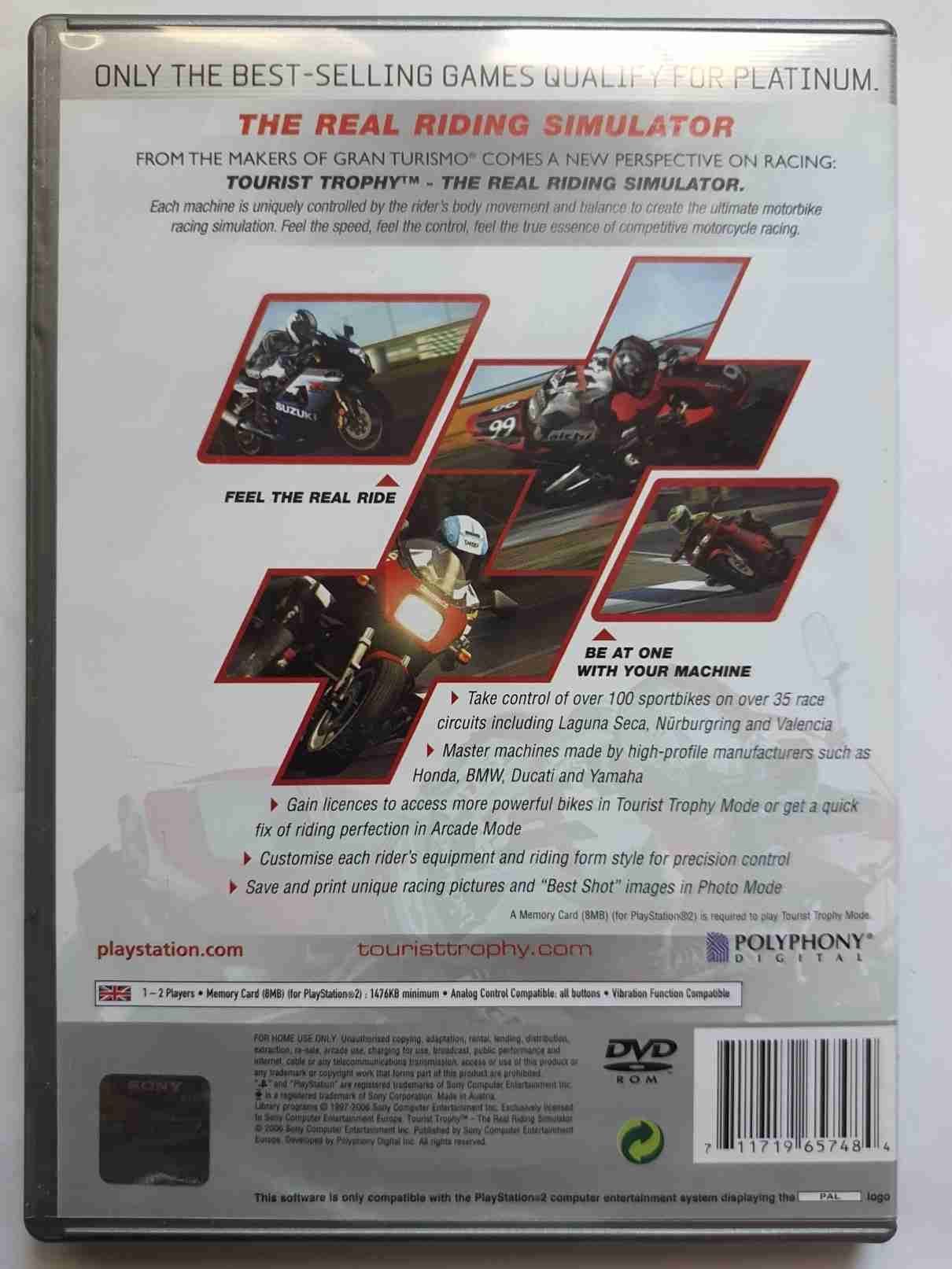 TOURIST TROPHY - THE REAL RIDING SIMULATOR -EN- PLATINUM 