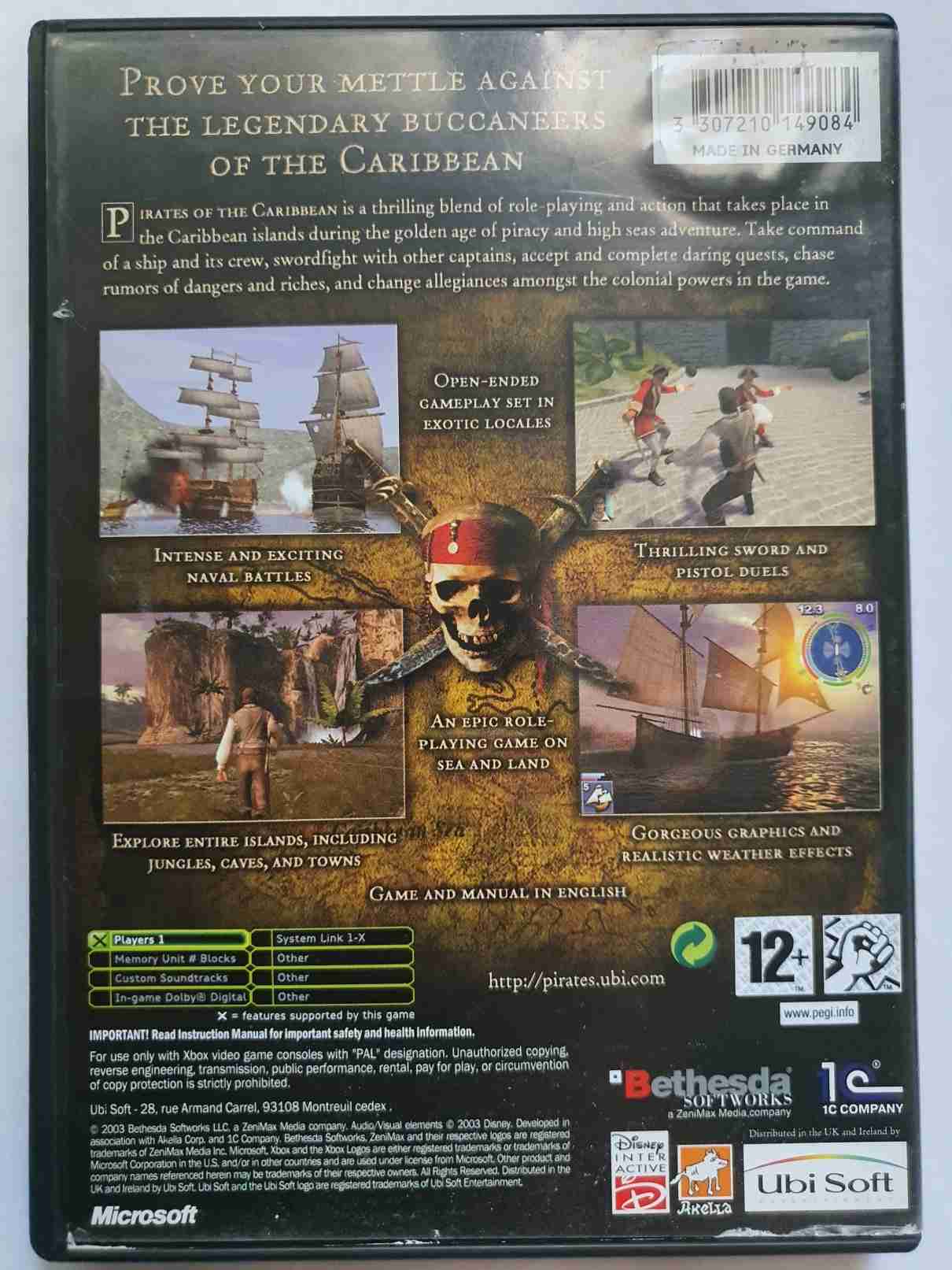 PIRATES OF THE CARIBBEAN -EN-