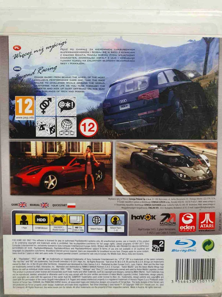 TEST DRIVE UNLIMITED 2 -EN-