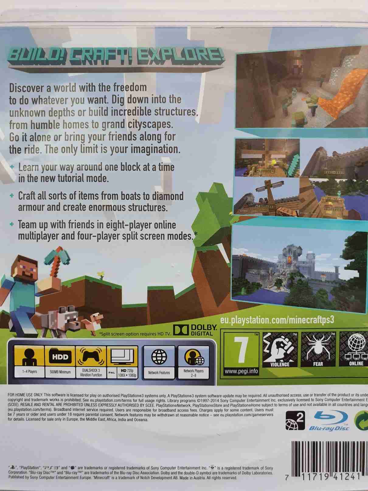 MINECRAFT - PLAYSTATION 3 EDITION -EN- -EN-