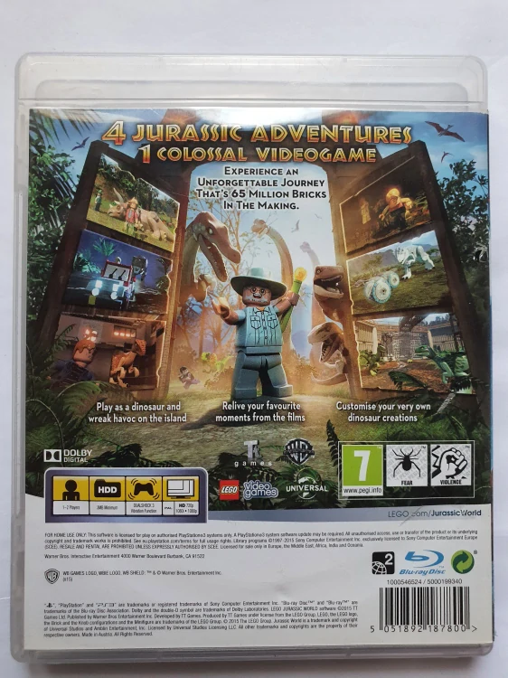 LEGO JURASSIC WORLD -EN-