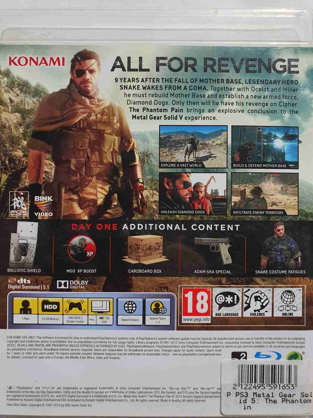 METAL GEAR SOLID V - THE PHANTOM PAIN -EN- 