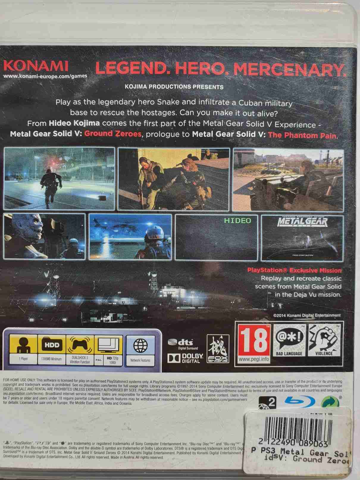 METAL GEAR SOLID V - GROUND ZEROES -EN- 