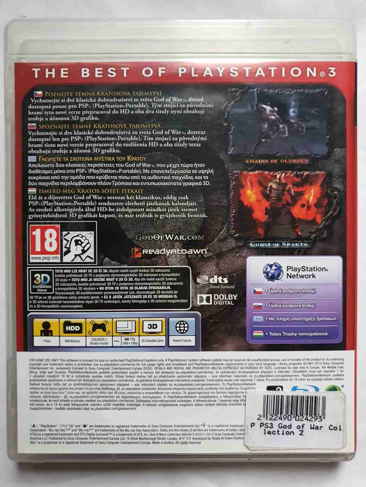 GOD OF WAR COLLECTION VOLUME 2 -EN-CZ-ESSENTIALS-
