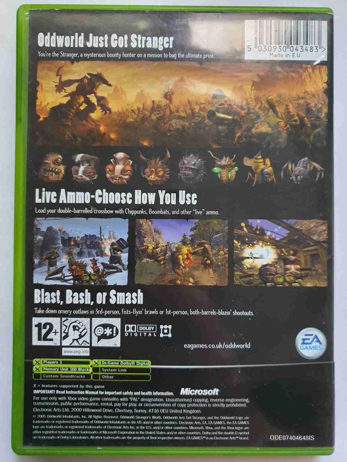 ODDWORLD STRANGER,S WRATH -EN-