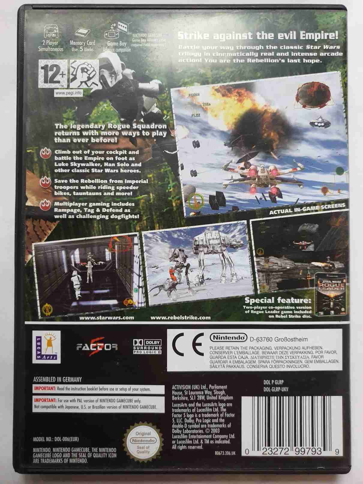 STAR WARS REBEL STRIKE ROGUE SQUADRON 3 -EN-