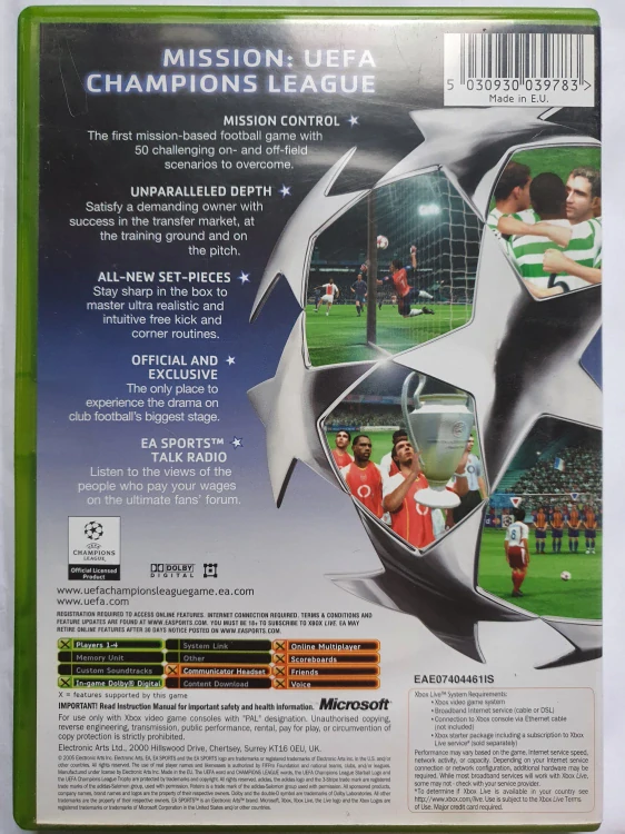 UEFA CHAMPIONS LEAGUE 2004 - 2005 -EN-