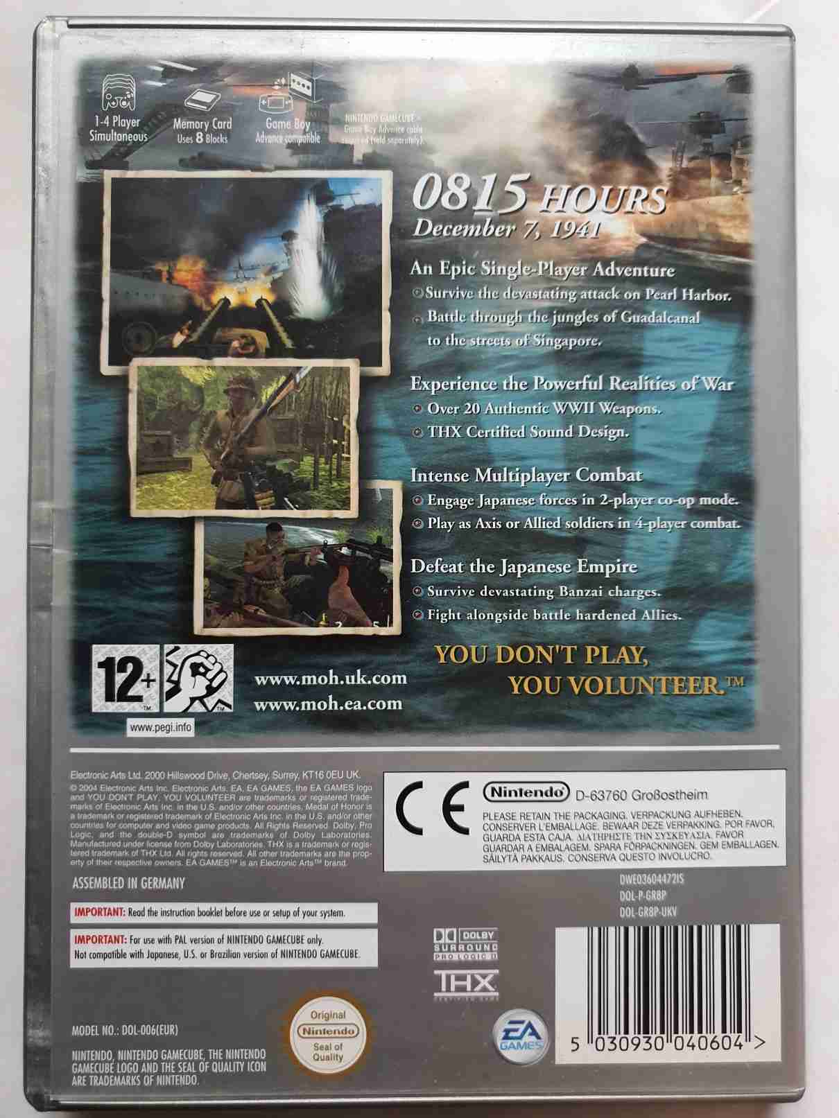 MEDAL OF HONOR RISING SUN -EN-