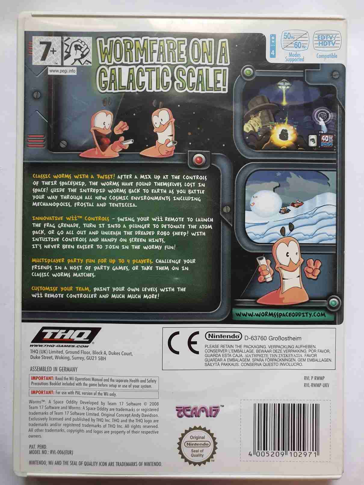 WORMS A SPACE ODDITY -EN-